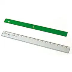 REGLA FABER CASTELL PLASTICO VERDE 40 CM. (814)