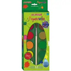 Material ACUARELAS ALPINO ESTUCHE 12 UDS. (AQ000001)