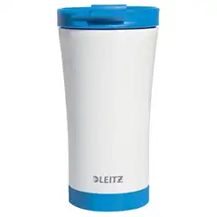 Material TAZA TRAVEL TERMICA WOW 380 ML. AZUL/BLANCO (90140036)