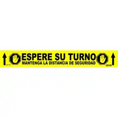 Material SEÃAL ESPERE SU TURNO 700X100 MM. (BA81100)