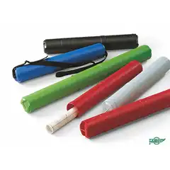 Material TUBO PORTAPLANOS FAIBO EXTENSIBLE 40 A 75 CM. DIAMETRO: 65 MM. COLOR ROJO (755-03)
