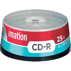 CD IMATION CD-R 700 1X52 80 MIN 700 MB PACK 25 UDS. (88029)