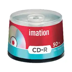 CD IMATION CD-R 700 1X52 -80 MIN 700 MB PACK 50 UDS. (113050)