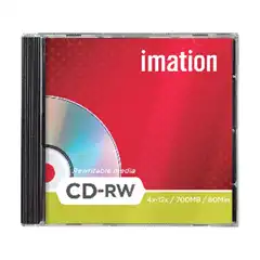 CD IMATION CD-RW 700 80 MIN 700 MB REGRABABLE (416613)