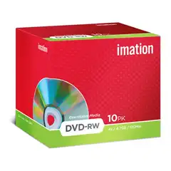DVD - RW IMATION 4,7 GB 4X REGRABABLE (416730)