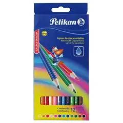Material LAPICEROS ACUARELABLES PELIKAN 12 COLORES (10012413)