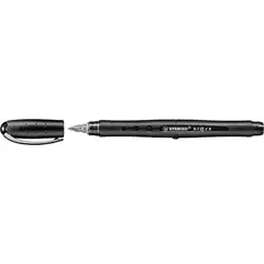 ROLLERBALL STABILO BL@CK+ NEGRO PUNTA FINA (1016/46)