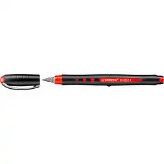 ROLLERBALL STABILO BL@CK+ ROJO PUNTA FINA (1016/40)