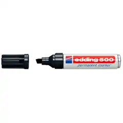 ROTULADOR EDDING 500 PERMANENTE PUNTA BISELADA NEGRO (10500-01) 7305