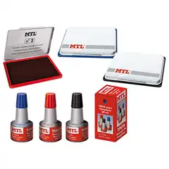 Material TINTA DOHE TAMPON PARA ALMOHADILLA AZUL (79535 COLOR AZUL)