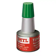 Material TINTA DOHE TAMPON PARA ALMOHADILLA ROJO (79538 color verde)