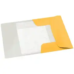 Material CARPETA 3 SOLAPAS LEITZ COSY A4 CARTON AMARILLO (30020019)