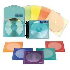 Material SOBRES OFFICE BOX PARA CDS EN PP COLORES SURTIDOS (45388)