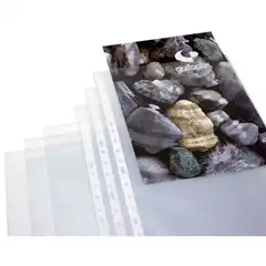 FUNDA GRAFOPLAS POLIPROPILENO LISO FOLIO GALGA 16 TALADROS (05573200)