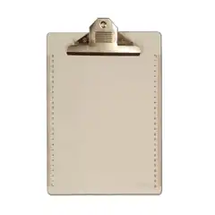Material SOPORTE OFFICE BOX TRANSPARENTE CON PINZA JUMBO CRISTAL (9361)