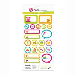 Material 37010522-PACK 5 LAMINAS PEGAT.COLECCION MASCOTAS GRAFOPLAS REF.37010522