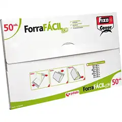 FORRAFACIL FIXO P.P. SOLAPA AJUSTABLE  280X520 MM. (01004100)