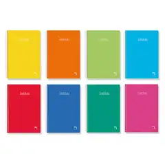 Material CUADERNO PACSA TAPA DURA COL. SURTIDOS FÂº 80 HOJAS 60 GRS. PAUTA 2,5 (16220)