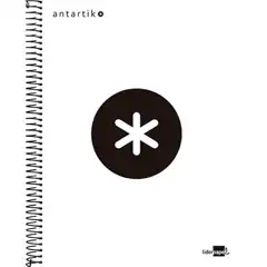CUADERNO LIDERPAPEL A4 MICRO ANTARTIK TAPA FORRADA 120 H. 100 GRS. CUADRO 5 MM. 5 BANDAS 4 TALADROS 74590