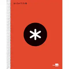 CUADERNO LIDERPAPEL A4 MICRO ANTARTIK TAPA FORRADA 120 H. 100 GRS. CUADRO 5 MM. 5 BANDAS 4 TALADROS 74583
