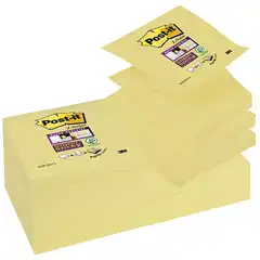Material NOTAS POST-IT® SUPER STICKY ADHESIVAS Z-NOTES 76X76 MM. 3M (70005197796) 72239