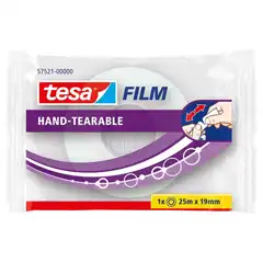 Material CINTA ADHESIVA TESA NO MAS TIJERAS 25 M. x 19 MM. (57521-00000-01)