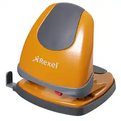 Material PERFORADORA REXEL BAJO ESFUERZO 2 TALADROS NARANJA (2102642)