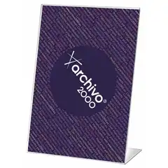 Material EXPOSITOR SOBREMESA EN FORMA DE L A4 VERTICAL (10904 CS TP)