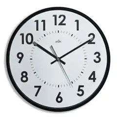 Material RELOJ DE PARED A. 2000 ANALOGICO SILENCIOSO 30X300 MM. NEGRO (CE1124X NE)