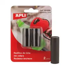 RECAMBIO ETIQUETADORA 101418 APLI RODILLO TINTA 2 UND 101558