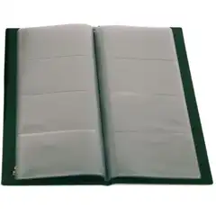 Material TARJETERO GRAFOPLAS AMERICANO PVC 160 TARJETAS NEGRO (03771010)