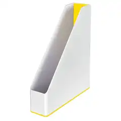 Material REVISTERO LEITZ WOW DUAL AMARILLO/BLANCO (53621016)
