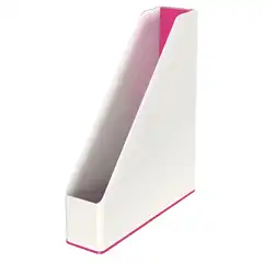 Material REVISTERO LEITZ WOW DUAL FUCSIA/BLANCO (53621023)