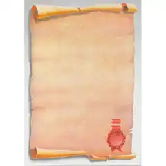 PAPEL TEMATICO PERGAMINO LACRADO 90G 12H A4 APLI T11975