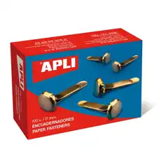 ENCUADERNADORES APLI METALICOS 17MM 100UDS REF. 12284