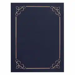Material CARPETA CERTIFICADO AZUL 300G. 5U. APLI REF. 11036