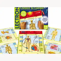 Material JUEGO DISET DIDACTICO LECTRON CONOCE TU CUERPO 34490
