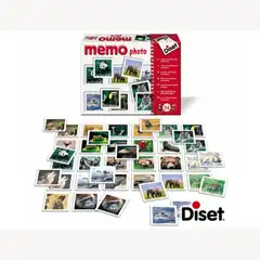 Material JUEGO DISET DIDACTICO LOTO PHOTO ANIMALES 36249