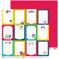 PACK5 PAPEL SCRAP 12x12 TARJETAS JUEGOS GRAFOPLAS REF.37019173