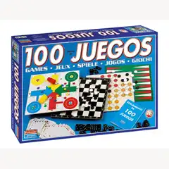 Material JUEGOS DE MESA FALOMIR -100 JUEGOS REUNIDOS 38213
