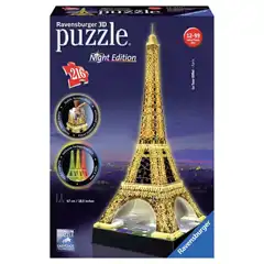 PUZZLE 3D TORRE EIFFEL NIGHT EDITION 12579 RAVENSBURGER 4005556125791
