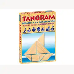Material JUEGOS DE MESA FALOMIR TANGRAMDE MADERA 43779