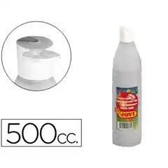 Material BOTELLA TEMPERA LIQUIDA 500 ML PLATA METALIZADO JOVI 39123 (50637)