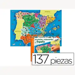 Material JUEGO DISET DIDACTICO PROVINCIAS DE ESPAÑA 54842