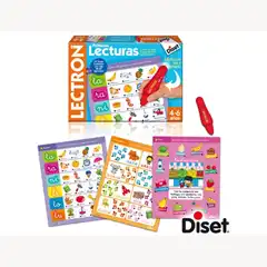 Material JUEGO DISET DIDACTICO LECTRON PRIMERAS LECTURAS 54847