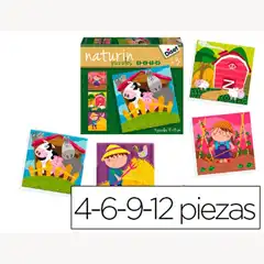 PUZZLE DISET INFANTIL NATURIN GRANJA 58626