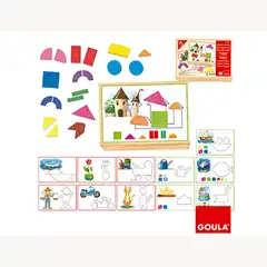 JUEGO DISET DIDACTICO FORMAS Y FIGURAS 58702