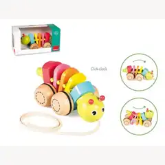 JUEGO DISET DIDACTICO ARRASTRE GUSANITO 62800