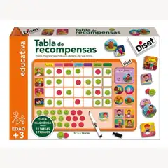 JUEGO DISET DIDACTICO TABLA DE RECOMPENSAS 62805