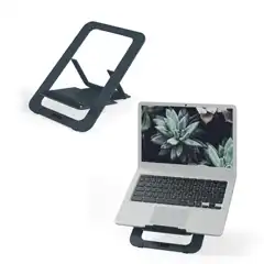 SOPORTE PARA PORTÁTIL PLANO DE ALUMINIO Y AJUSTABLE LEITZ ERGO 63460089